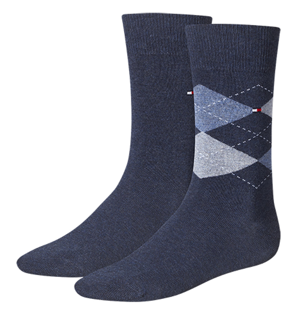 Tommy Hilfiger Socken Check | 2Paar