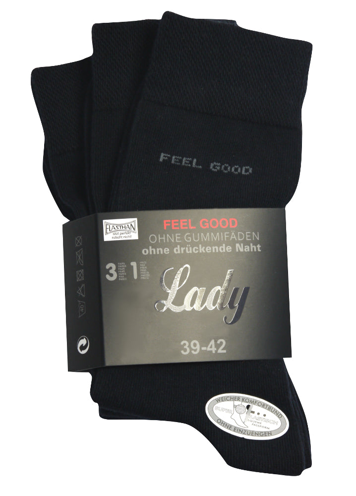 Damen Socken ohne Naht - Feel Good