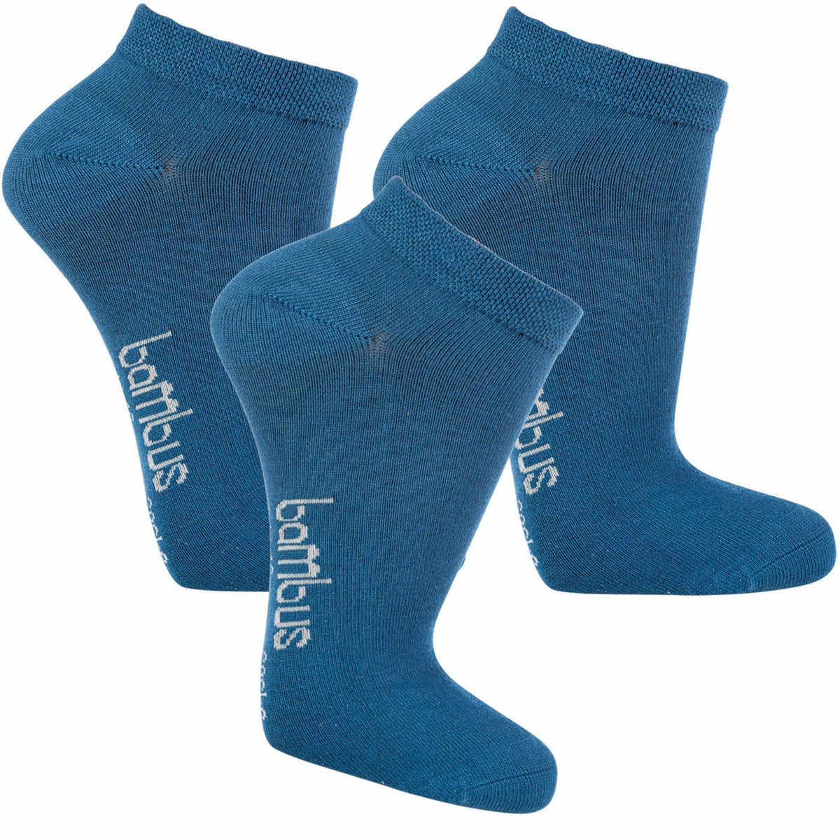 Sneaker Socken Bambus jeans | 3,6 oder 12 Paar