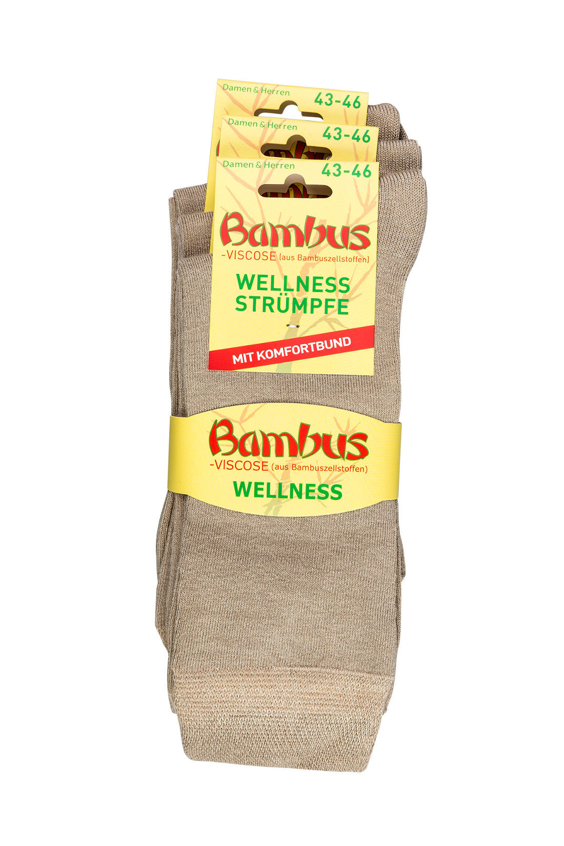 Bambus Socken ohne Gummi | 3 Paar