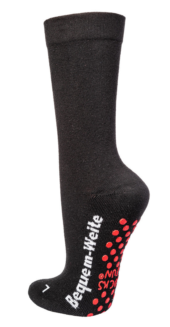 Extra weite Socken mit Noppen