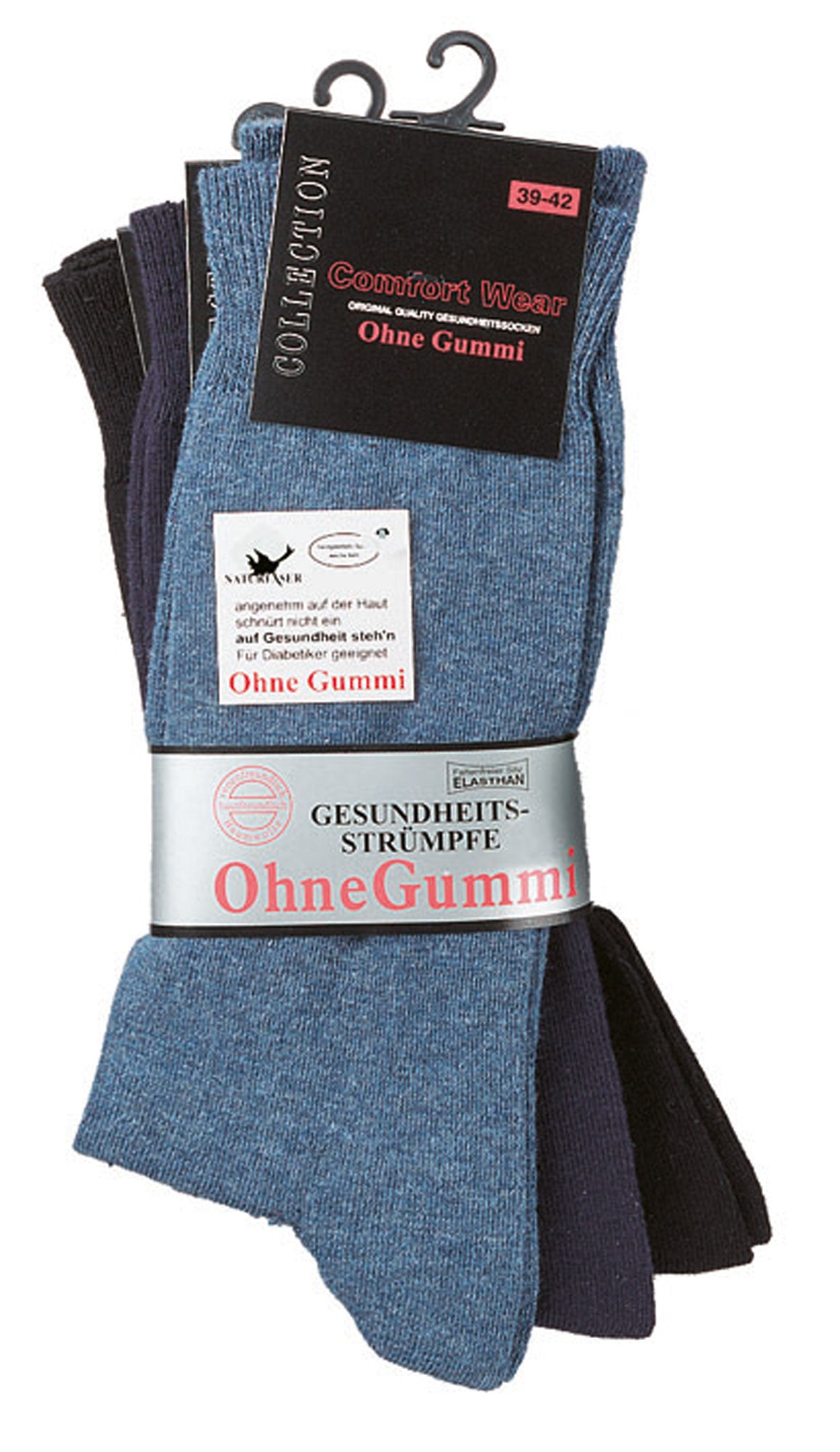 Socken ganz ohne Gummi | 3 Paar