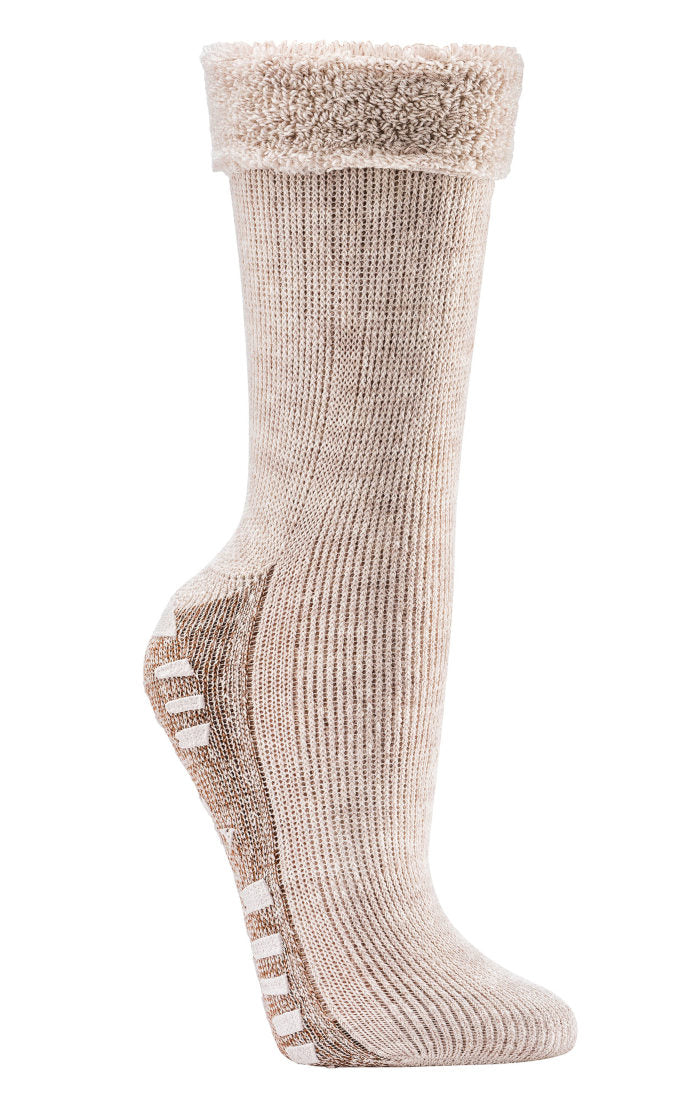Socken mit Noppen und Alpakawolle | 2Paar