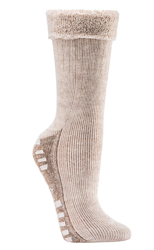Socken mit Noppen und Alpakawolle | 2Paar