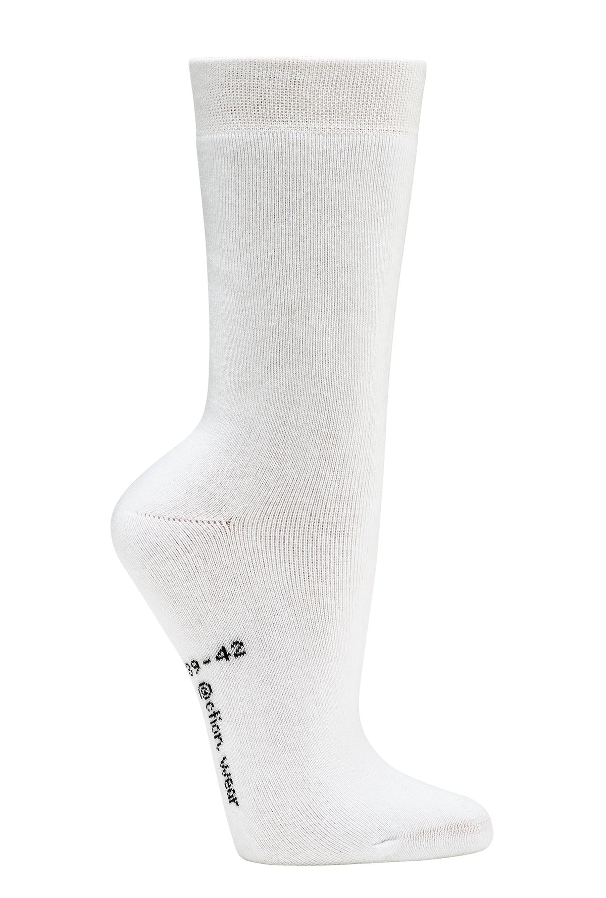 Vollfrottee Sportsocken in weiß
