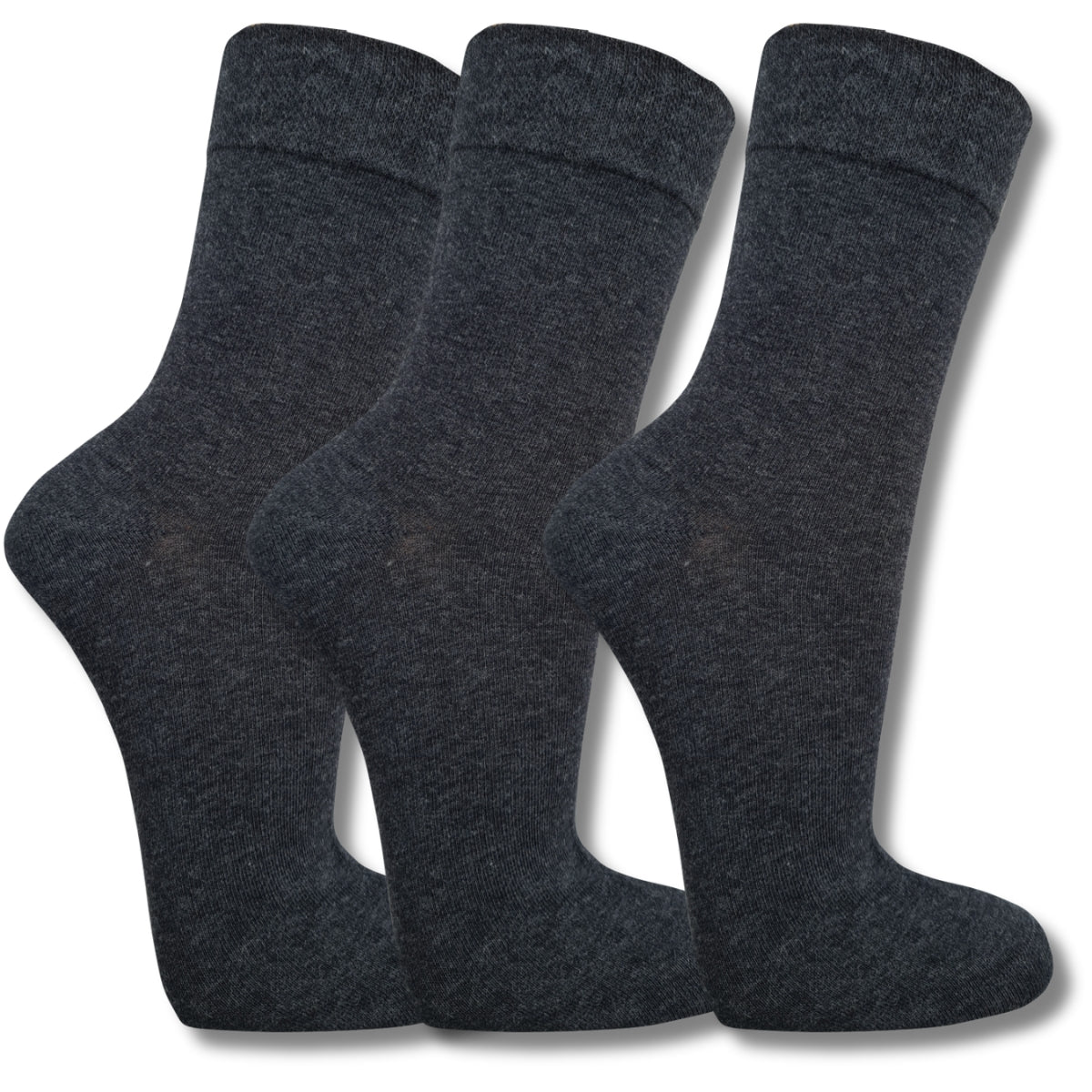 Harmony Damensocken mit Softbund | 3 Paar