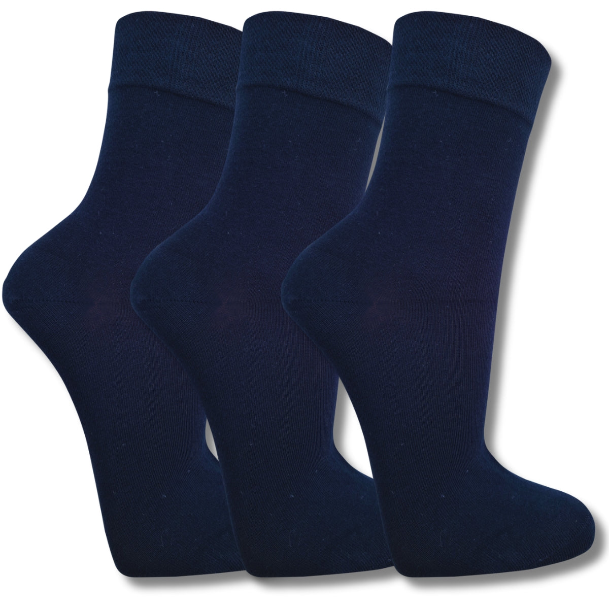 Harmony Damensocken mit Softbund | 3 Paar