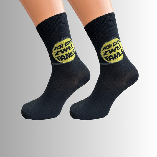 Socken mit eigenem Logo 😉