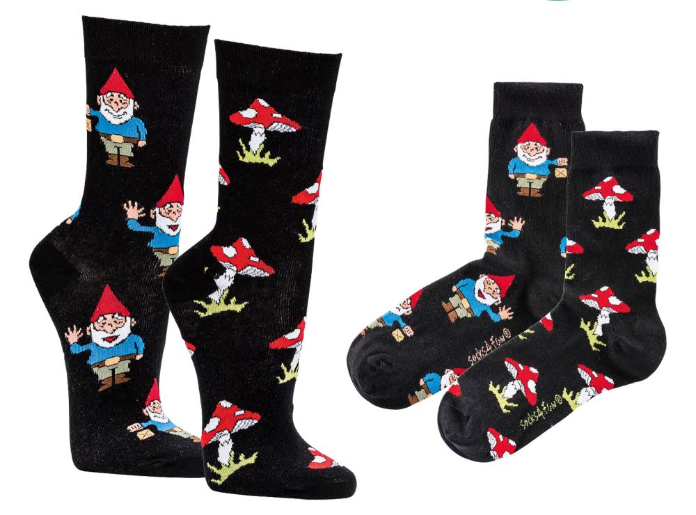 Bunte Socken Gartenzwerg | 2 Paar